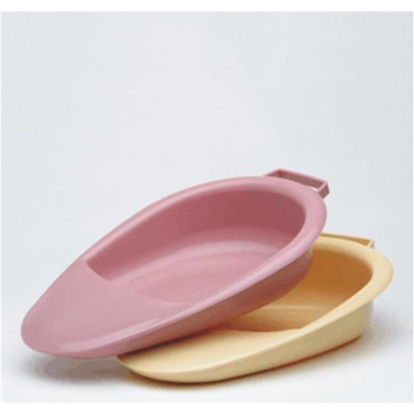 Bedpan Fracture 2500cc Gold Plastic Female With Handle Ea, 12 EA/CA